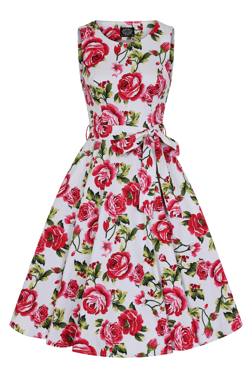 Sweet Rose Swing Dress